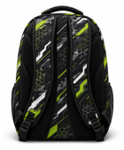 Custom Esports Gaming Backpack | Wholesale Gaming Team Bag | Black Green Yellow | Apparels Bridge