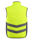 Workwear Hi-Vis Winter Gilet – Yellow and Dark Anthracite | B2B Low MOQ Manufacturer