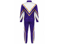 Custom Purple Cheer Warm Up Set – Jacket & Pants for Wholesale Cheer Teams