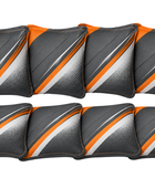 Custom Cornhole Bags – Grey Orange Game Bags for Wholesale Tournament Buyers