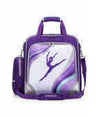 Custom Dance Team Duffle Bag | Wholesale Dancer Kit Bag | Teal White Purple | Apparels Bridge