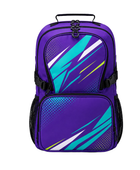 Custom Purple Volleyball Backpack – Wholesale Team Sports Bag for Clubs
