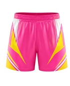 Custom Track & Field Shorts – Pink Team Uniform, Wholesale, Low MOQ, Bulk Sportswear