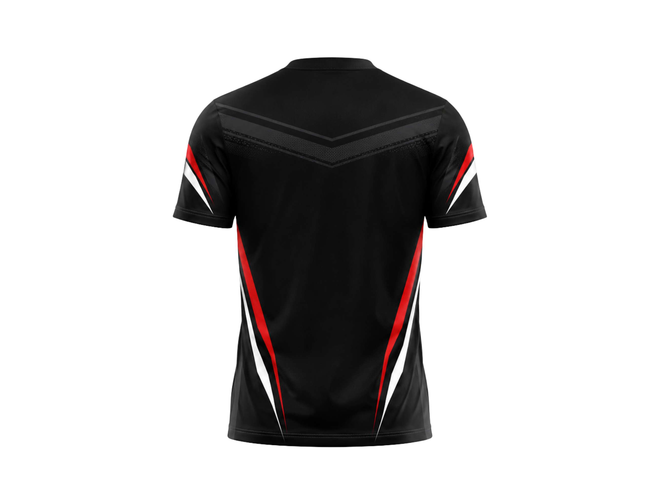 Custom Cornhole League T-Shirt – Black Red Team Shirt for Wholesale Tournament Buyers