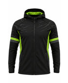 Custom Black Lime Hockey Hoodie – Wholesale Team Warm Up Hoodie for Clubs