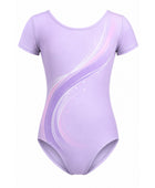 Custom Dance Leotard | Wholesale Dance Studio Performance Leotard | Lavender Purple | Apparels Bridge