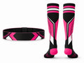 Custom Pink Softball Belt and Socks Set – Wholesale Team Uniform Accessories