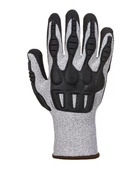 Protective Glove B2B Low MOQ Carpet Fitter Safety Gloves Grey/Black Workwear