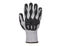 Protective Glove B2B Low MOQ Carpet Fitter Safety Gloves Grey/Black Workwear