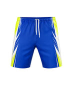 Custom Handball Shorts – Blue & Yellow, Wholesale, Low MOQ, Bulk Sportswear