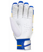 Custom Blue Yellow Cricket Batting Gloves – Wholesale Team Gloves for Clubs