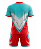 Red Custom Volleyball Uniform – Wholesale Bulk Team Kit, Low MOQ, B2B Performance Apparel