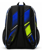 Custom Handball Team Backpack – Blue Neon Yellow Sports Bag for Wholesale Buyers