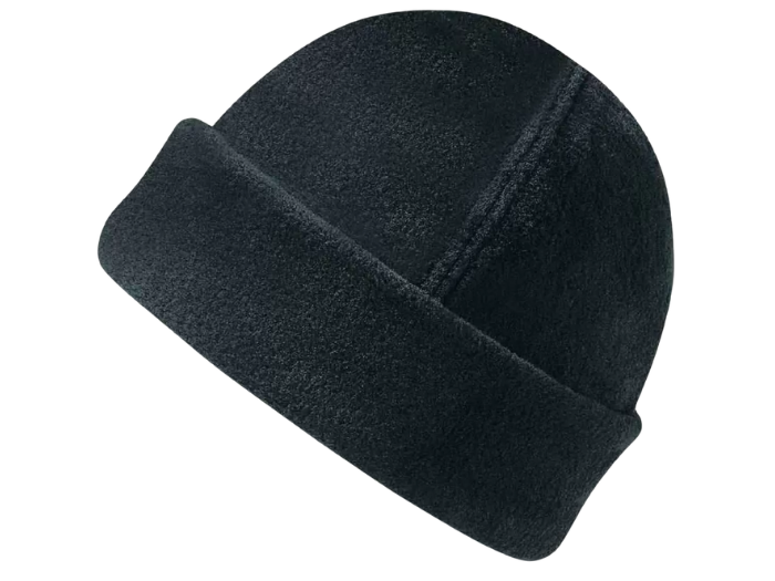 Ski Hat B2B Low MOQ Thermal Beanie Black Workwear front design preview