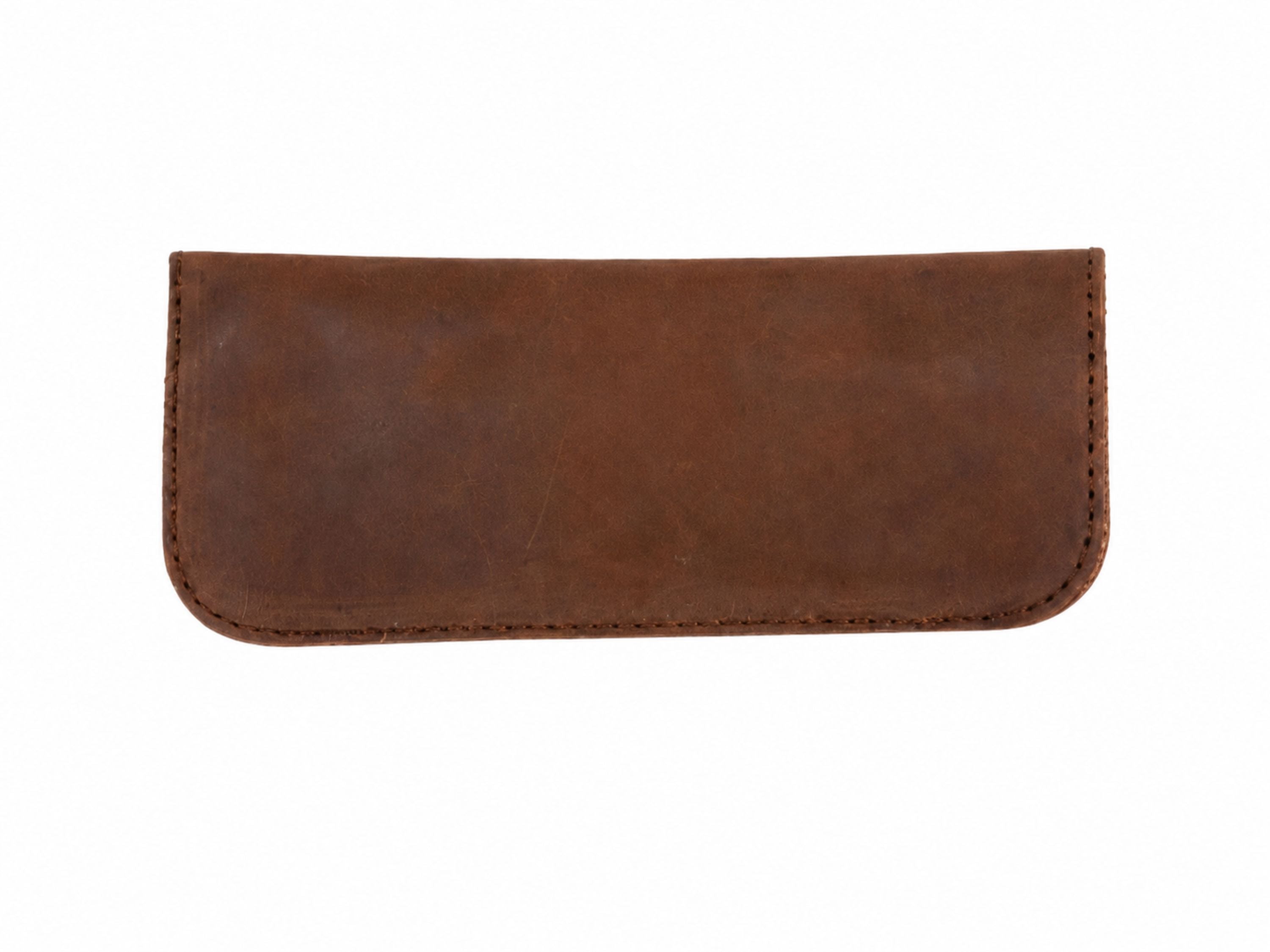 Handmade Leather Eyeglass Sleeve Wholesale | Personalized Slim Sunglasses Pouch Manufacturer