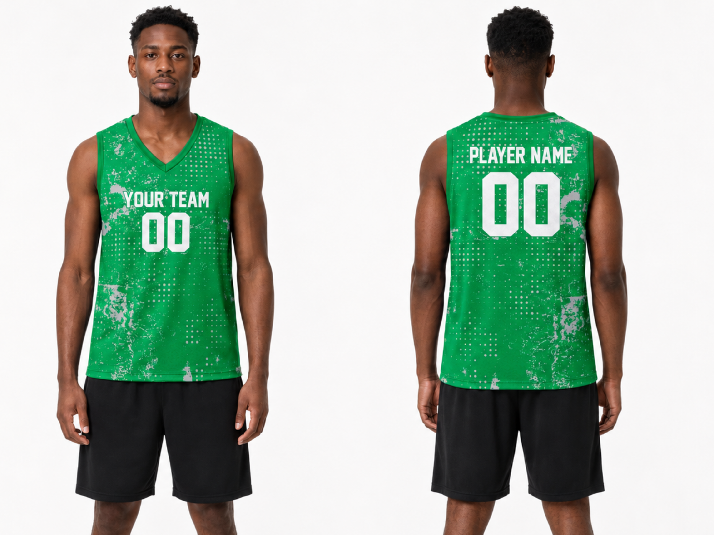 Custom Basketball Jersey with Name & Number | Personalized Team Uniform – BA3 Style