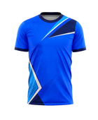 Custom Handball Jersey – Blue & Light Blue Team Shirt, Wholesale, Low MOQ, Bulk Sportswear