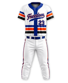 Custom White Softball Uniform Set – Home & Away Jersey and Pants for Wholesale TeamS