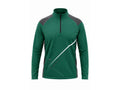 Custom Golf Quarter-Zip Pullover | Wholesale Golf Club Midlayer Top | Forest Green Black White | Apparels Bridge