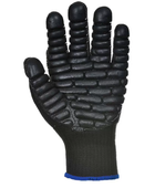 Anti Vibration Glove B2B Low MOQ Construction Work Gloves Black/Blue Workwear