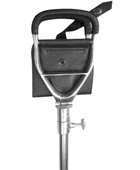 Custom Black Leather Seat Shooting Stick Hunting B2B