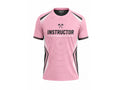 Custom Axe Throwing Instructor Shirt – Pink Black Venue Staff Uniform