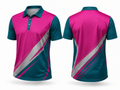 Wholesale Pink & Blue Tennis Jersey – Customizable Team Sportswear, Bulk Orders, Low MOQ, Performance Apparel
