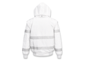Custom Bomber Jacket White/Grey Workwear B2B