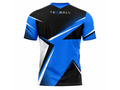 Custom Teqball Jersey – Black Blue Team Shirt for Wholesale Clubs and Academy Buyers