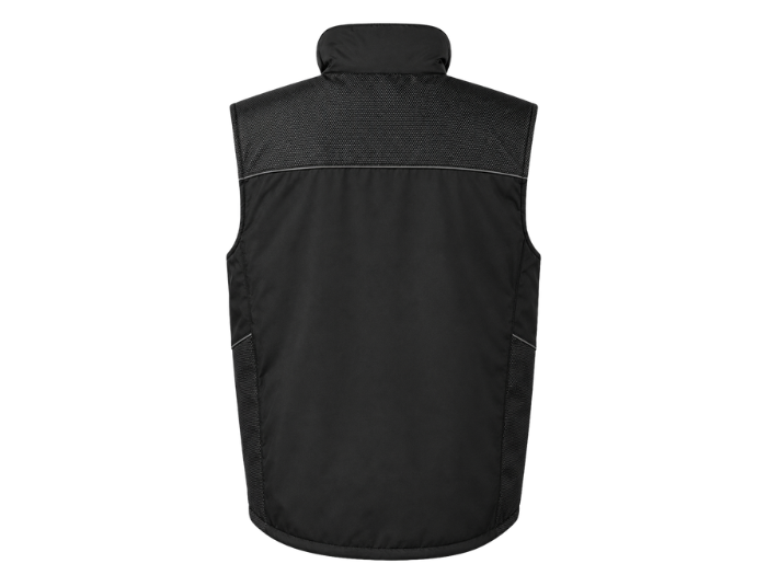 Workwear Utility Body Warmer – Black | B2B Low MOQ Manufacturer