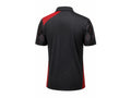 Custom Corporate Golf Polo Shirt | Wholesale Company Golf Uniform | Black Red | Apparels Bridge