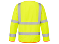 Sleeved Waistcoat B2B Low MOQ Construction Uniform Yellow Workwear