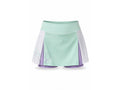 Custom Pickleball Skort | Wholesale Pickleball Team Skirt | Mint Green White Purple | Apparels Bridge