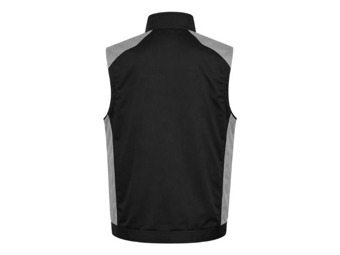 Workwear Utility Gilet – Black and Grey | B2B Low MOQ Manufacturer
