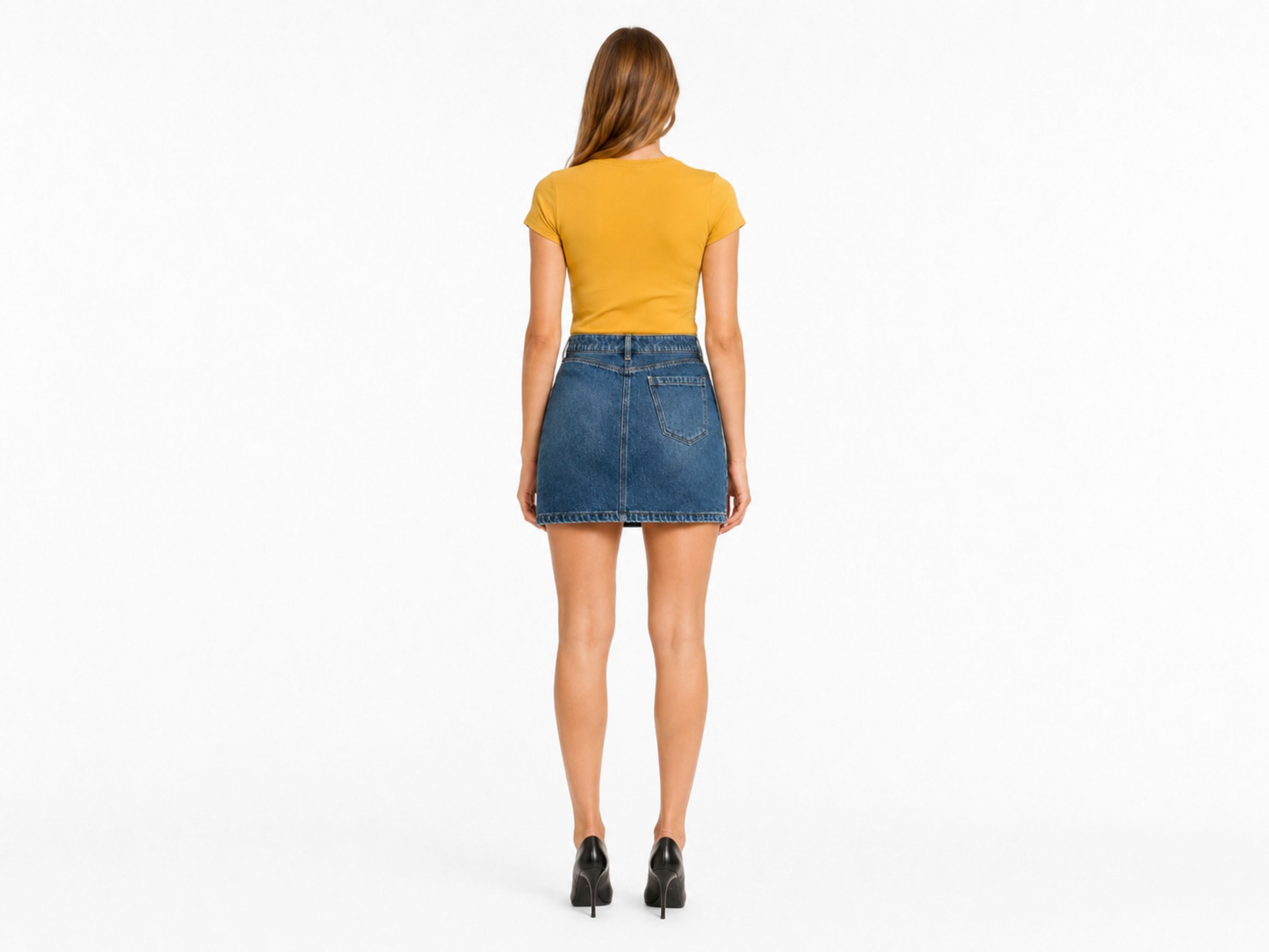 Custom Women’s Denim Mini Skirt for Private Label Brands
