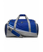 Custom Ice Hockey Team Bag – Royal Blue Silver Sublimated Hockey Duffel Bag for Wholesale Orders