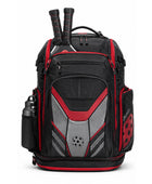 Custom Pickleball Backpack | Wholesale Pickleball Team Bag | Black Red Grey | Apparels Bridge