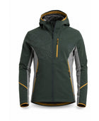 Climbing Softshell Pullover – Custom Dark Green Quarter-Zip Team Jacket