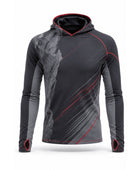 Custom Charcoal Red Climbing Gym Pullover Hoodie – Wholesale Teamwear