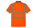 Polo Shirt B2B Low MOQ Construction Uniform Fluorescent Orange Workwear