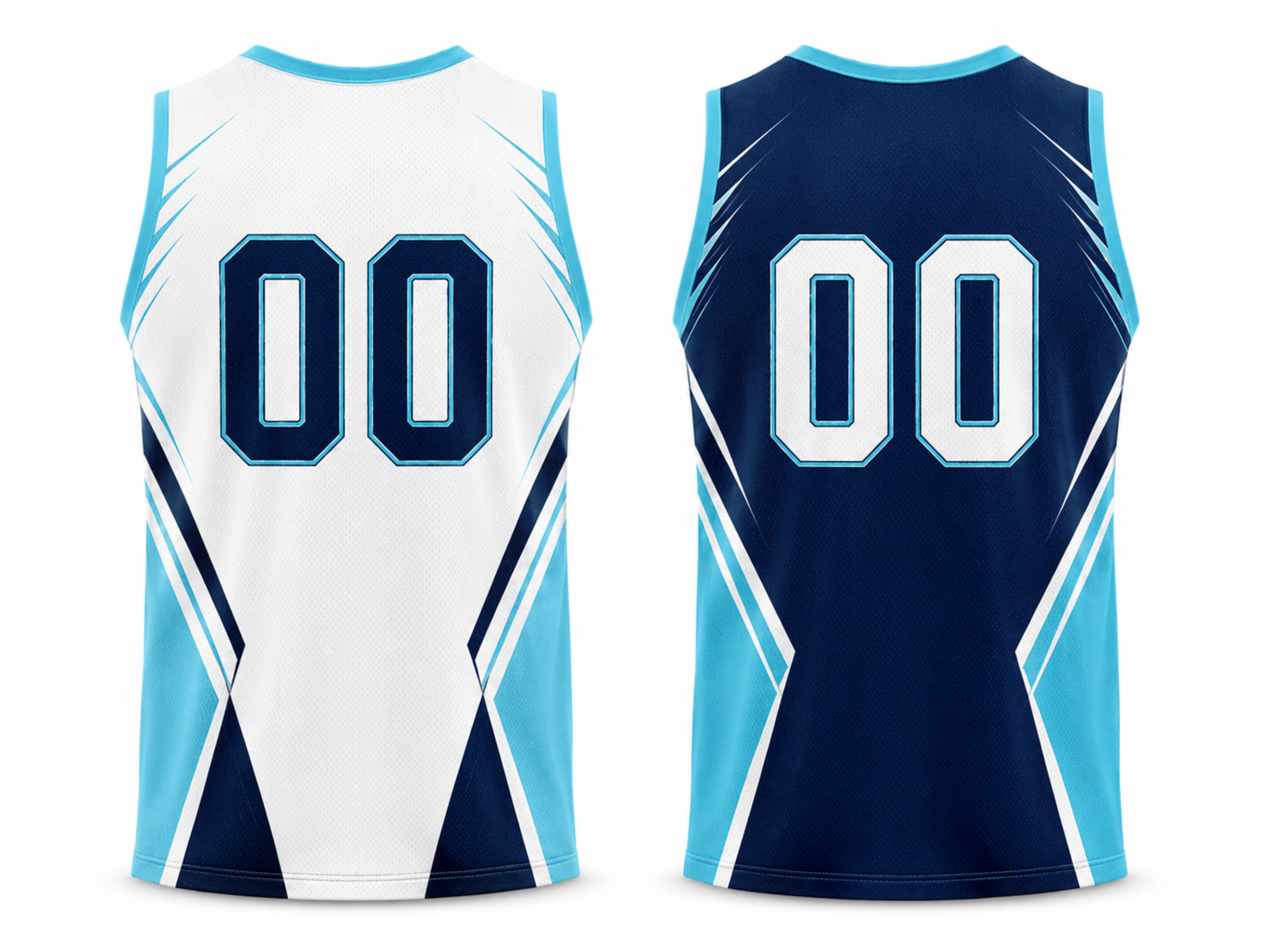 Custom Navy Teal Reversible Lacrosse Pinnie – Wholesale Team Practice Jersey