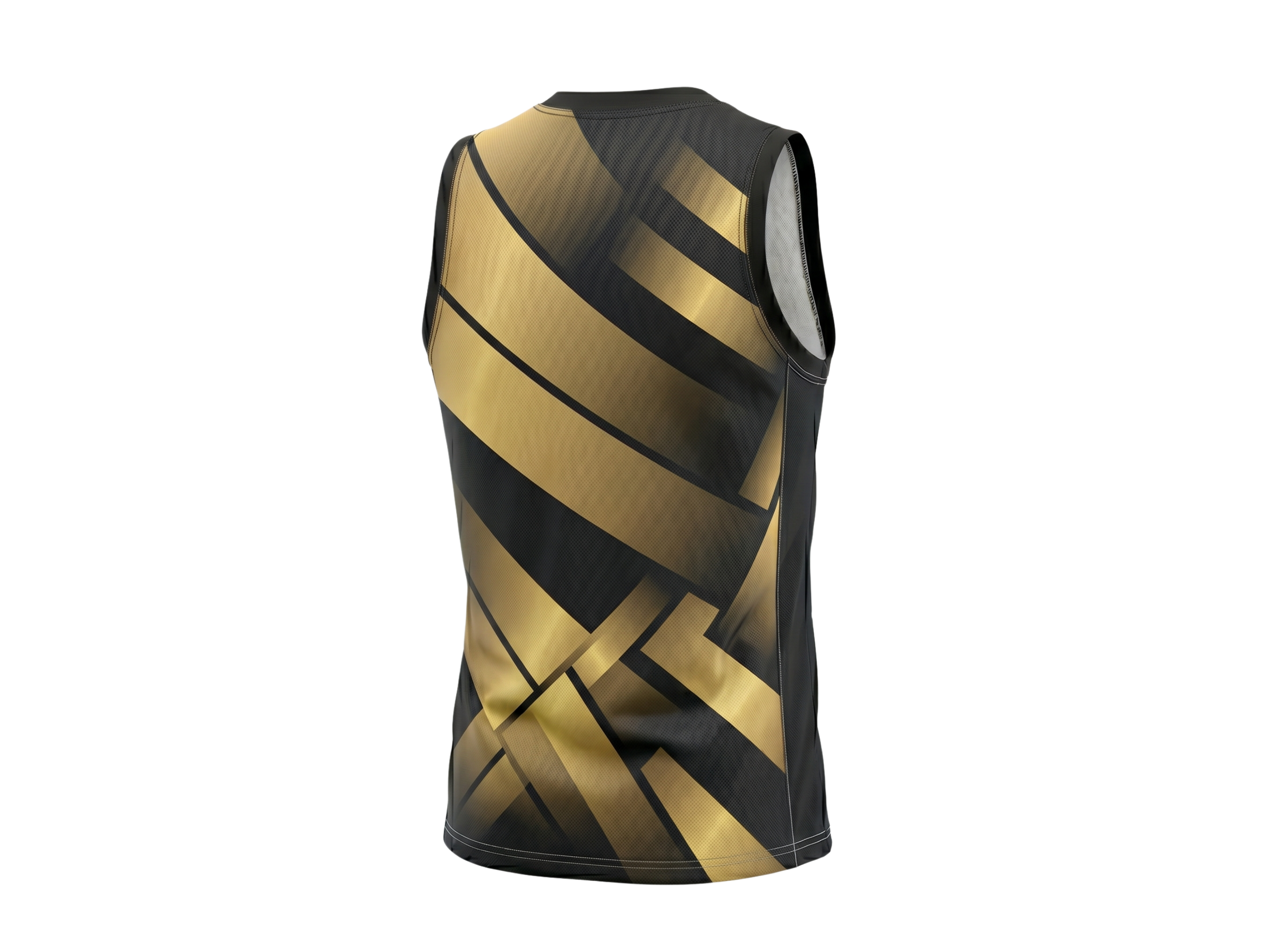 Custom Black Gold Sublimated Basketball Jersey | Wholesale Basketball Jersey Manufacturer