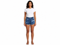 Wholesale Custom Distressed Denim Shorts Manufacturer Private Label High Rise Cut Off Shorts