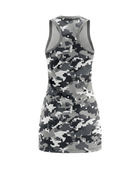 Custom Gray Camo Sublimated Basketball Dress – Teamwear