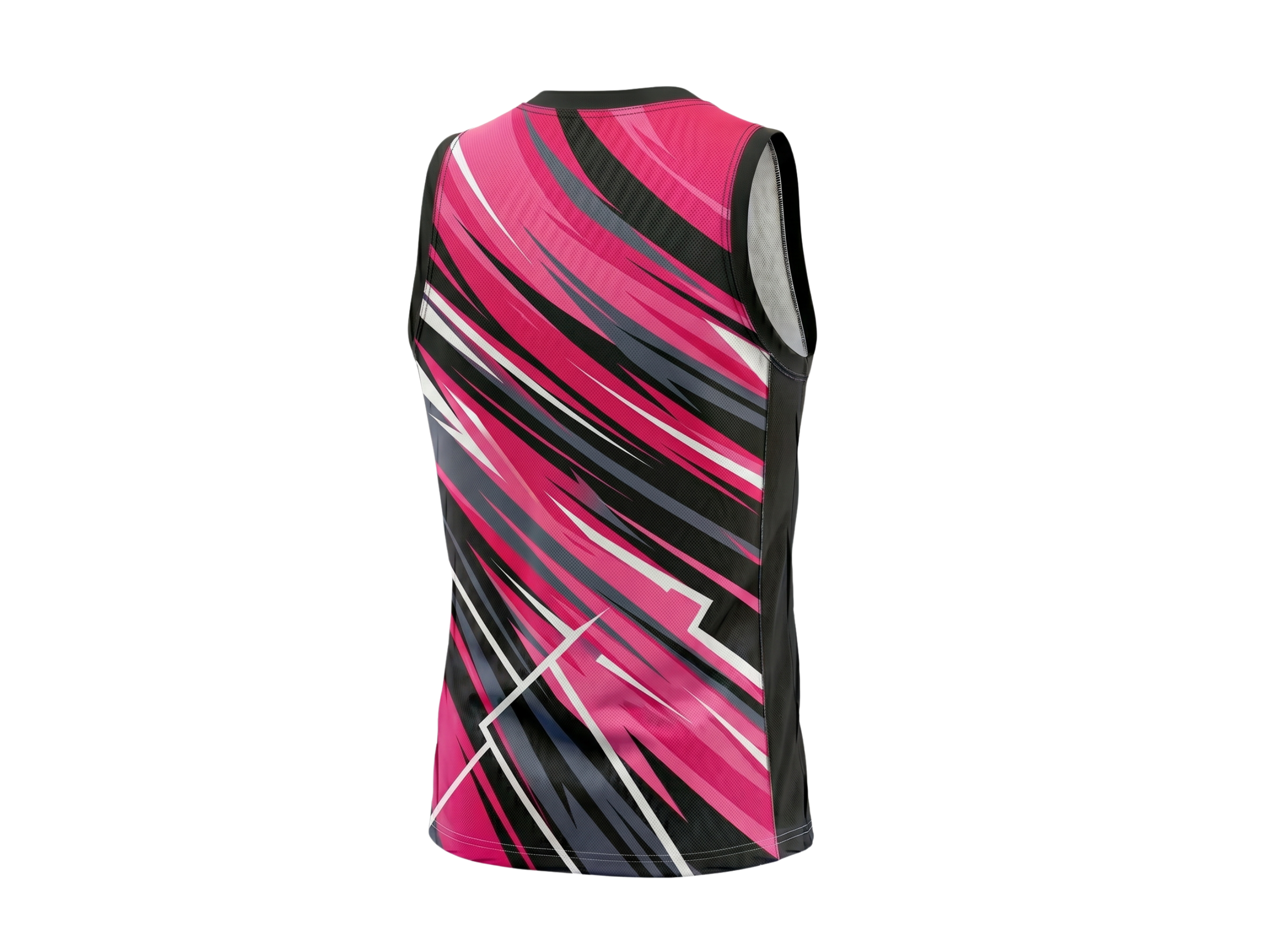 Custom Pink Black Sublimated Basketball Jersey | Wholesale Basketball Jersey Manufacturer