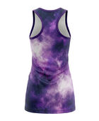 Custom Purple, Lavender & Navy Sublimated Basketball Dress