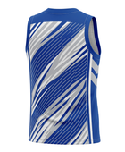 Custom Blue White Sublimated Basketball Jersey | Wholesale Basketball Jersey Manufacturer
