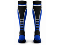 Custom Black Blue Rugby Socks | Wholesale Team Socks for Clubs Schools and Bulk Orders