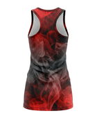 Custom Red, Black & Gray  Sublimated Basketball Dress