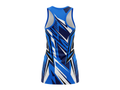 Royal Blue, Navy & White Custom Sublimated Basketball Dress